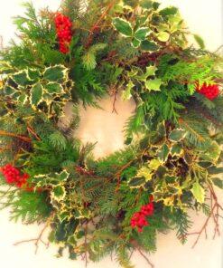 Handcrafted Holiday Wreath