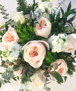 Rustic Roses & Eucalyptus